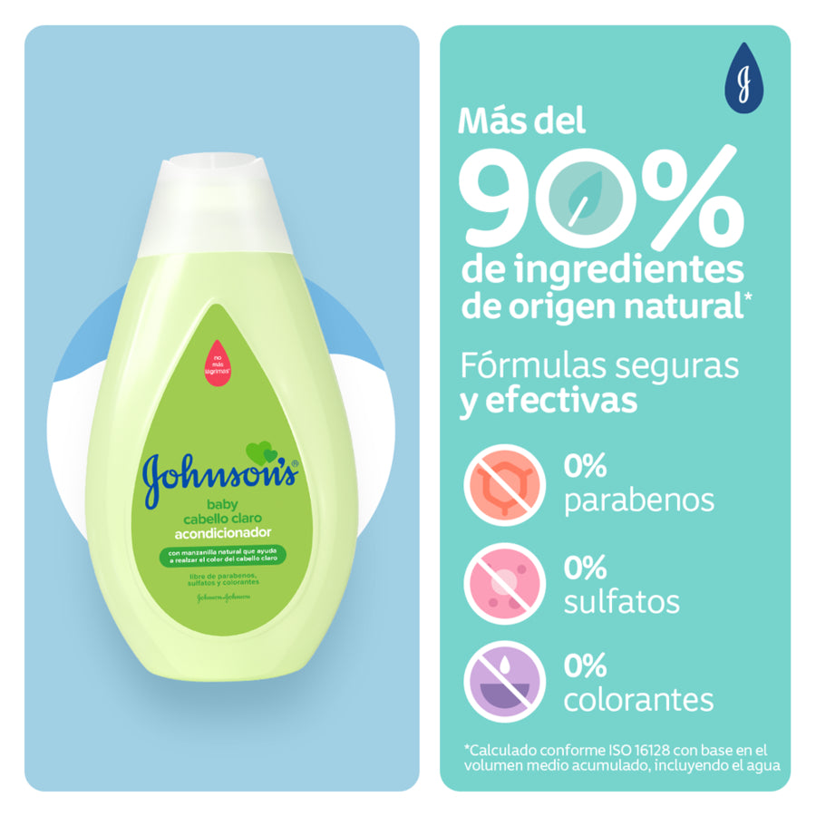 Acondicionador Johnsons manzanilla 400ml