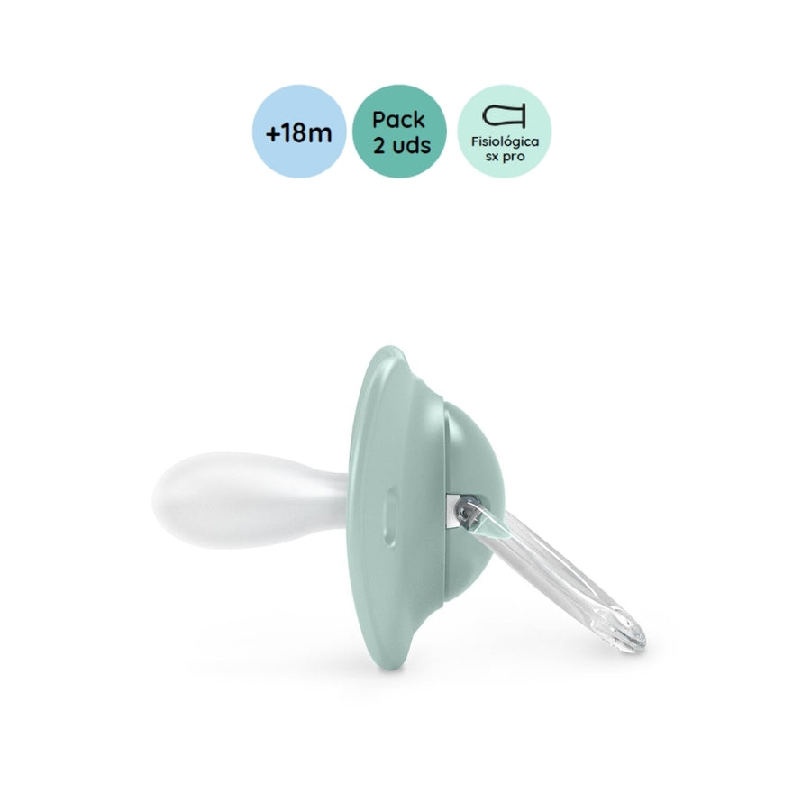 Set 2 Chupetes Sueños Simétricos SX PRO Verde18M Suavinex