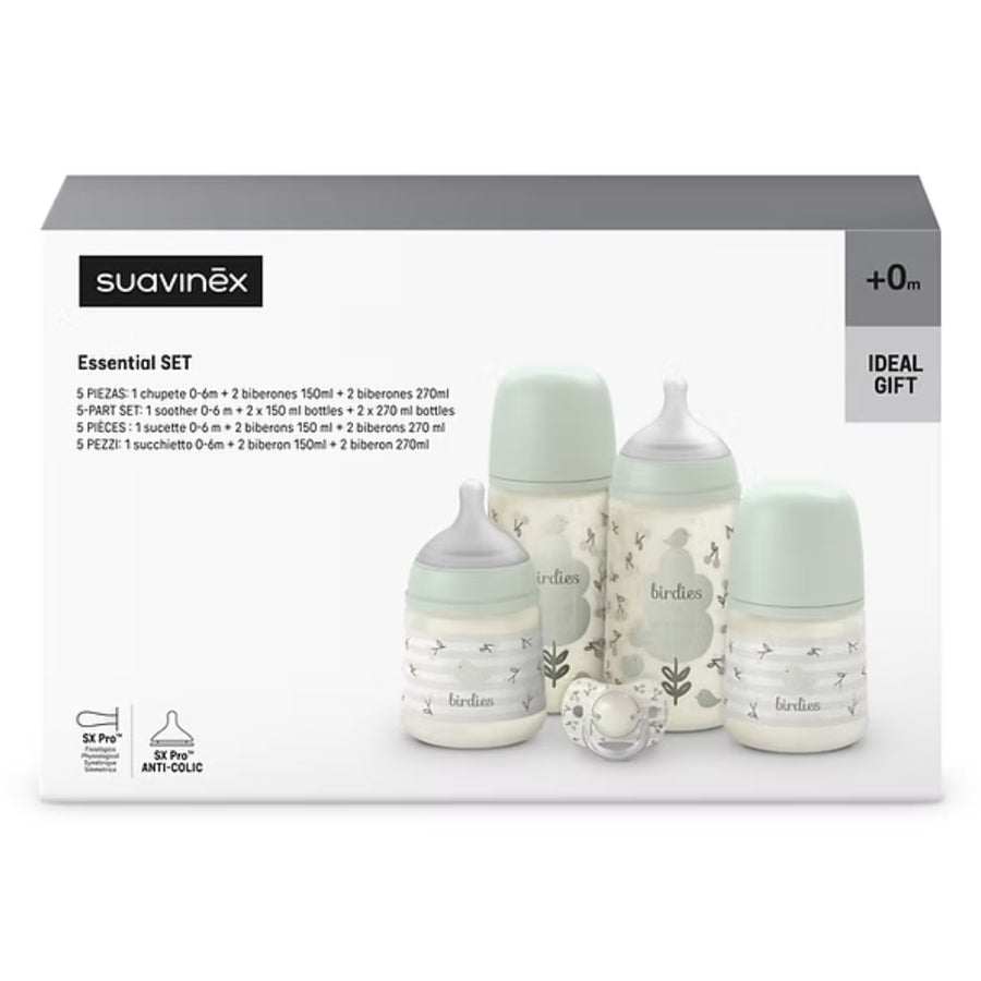 Set de regalo 0-6m - Prints Verde