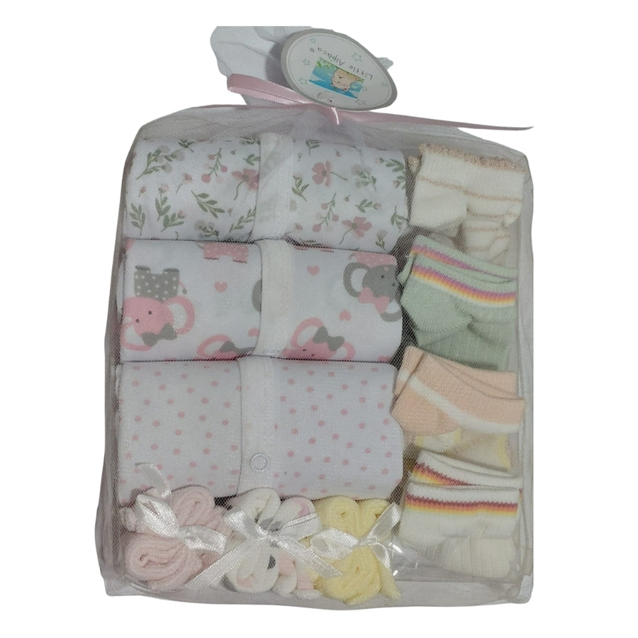 Set de regalo - Enteritos, babitas y medias