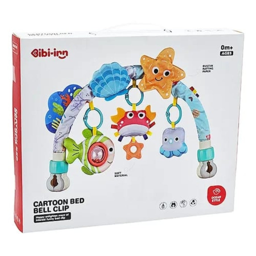 Movil para coche y cuna animales marinos
