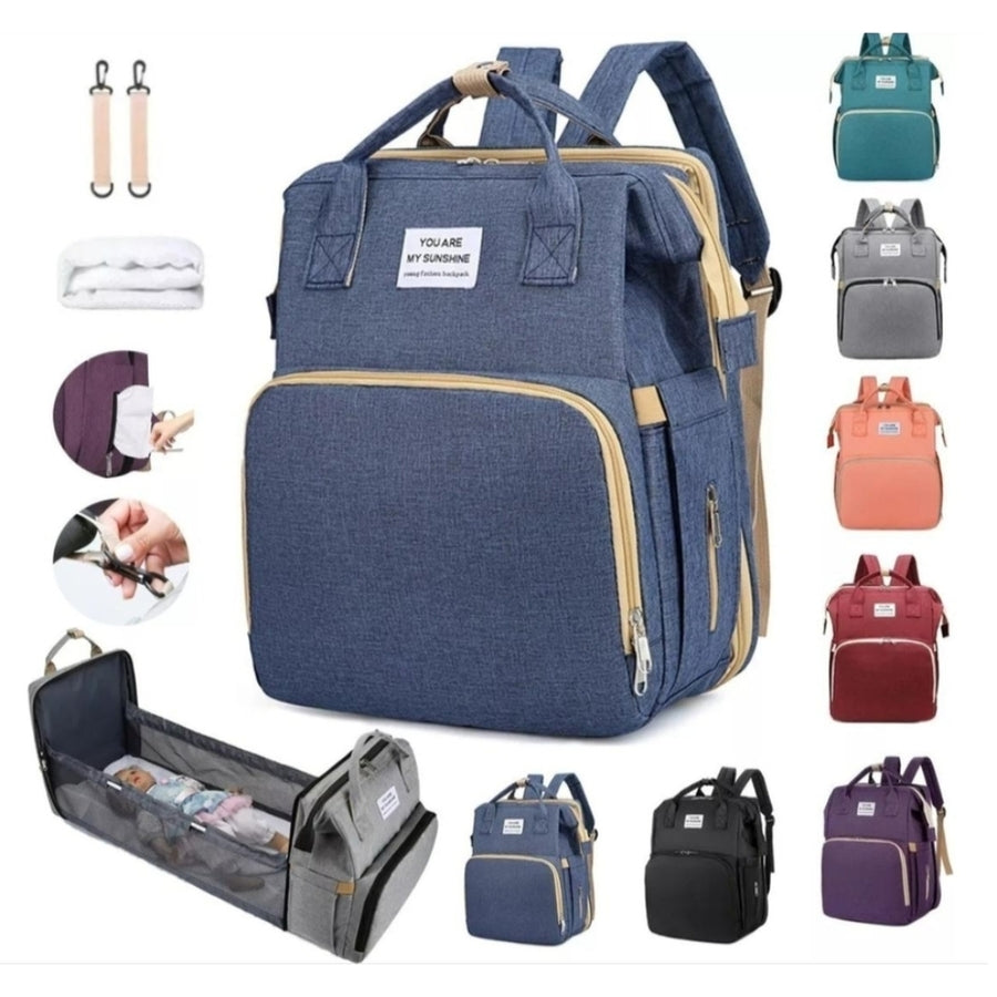 Mochila maternal con cambiador