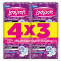 Toallas femeninas Ladysoft Ultra tela seca x32