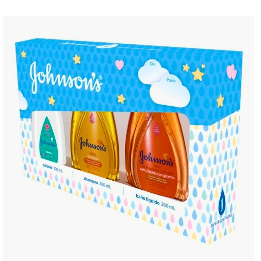 Pack Johnsons (baño liquido, shampoo y colonia)