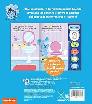 Libros Aprende a ir al Baño con Blue!