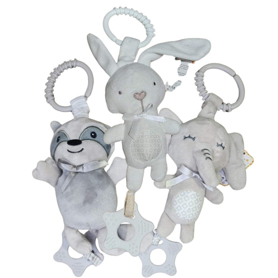Sonajero peluche con mordillo