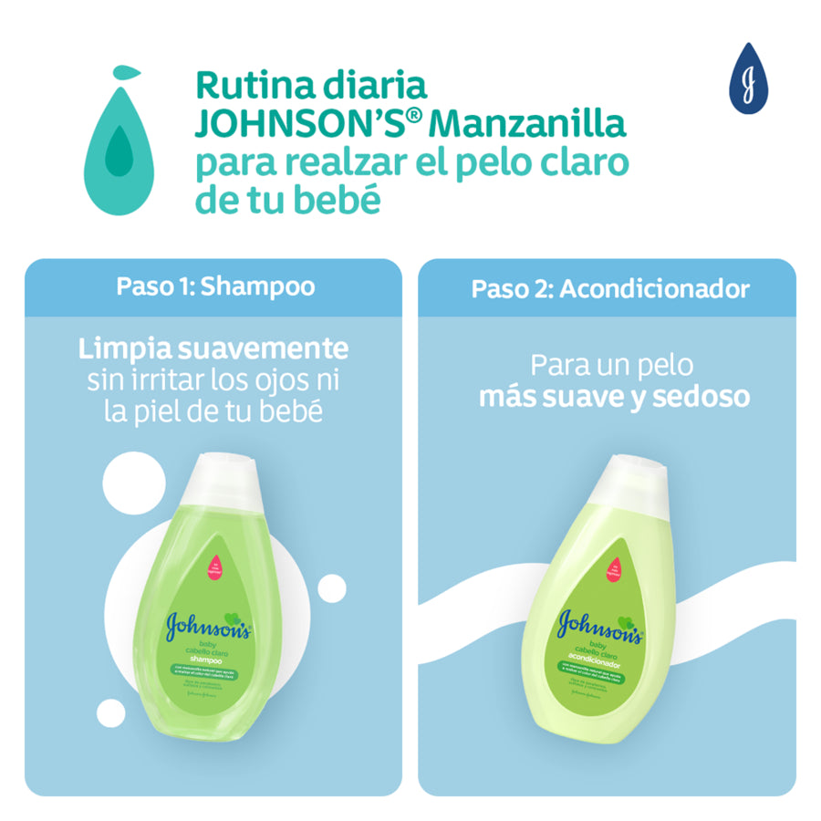 Acondicionador Johnsons manzanilla 400ml