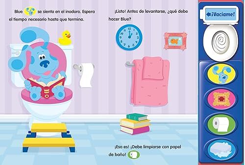 Libros Aprende a ir al Baño con Blue!