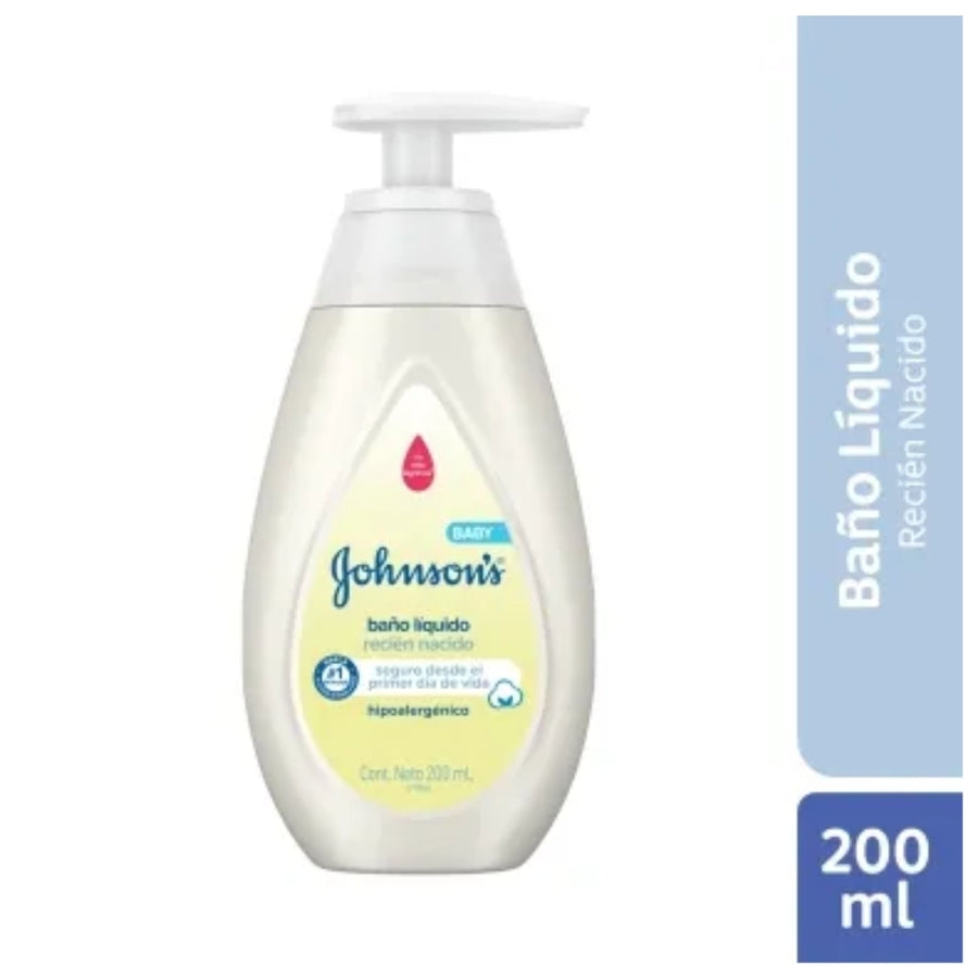 Baño líquido Johnsons recien nacido 200ml