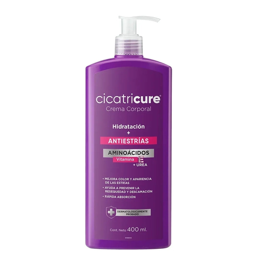 Crema Cicatricure Anti-Estrías x 400 ml