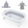 Bañera Plegable con almohadon y reductor gris Bebesit