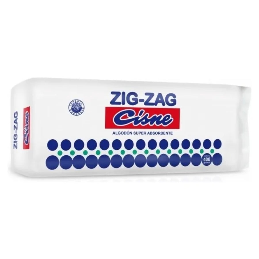Algodon Zig zag cisne 50g