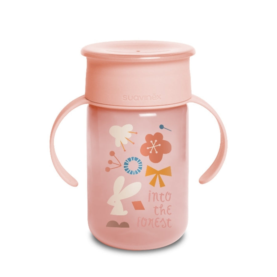 Vaso Suavinex 360º rosa