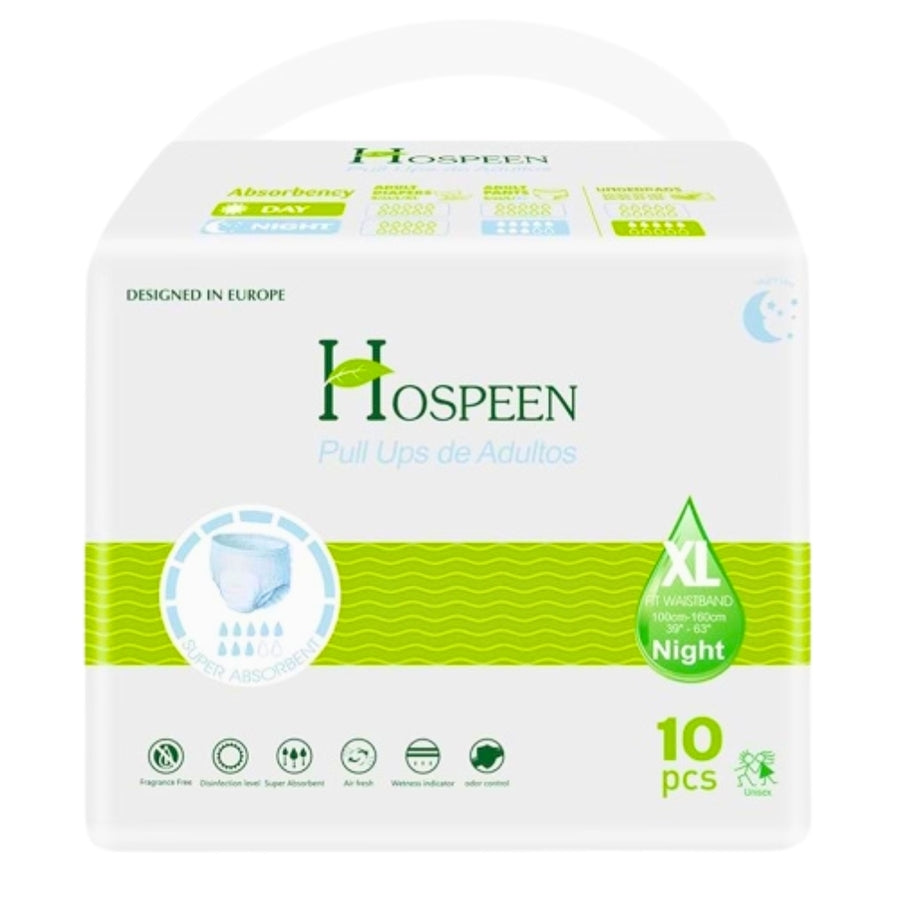 Pañales Nateen Hospen pants adultos XL X10