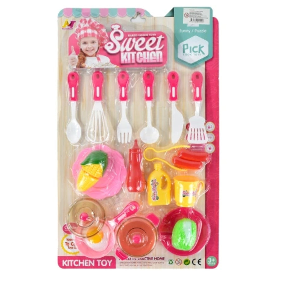 Juego de cocina 30 pzas. Sweet kitchen