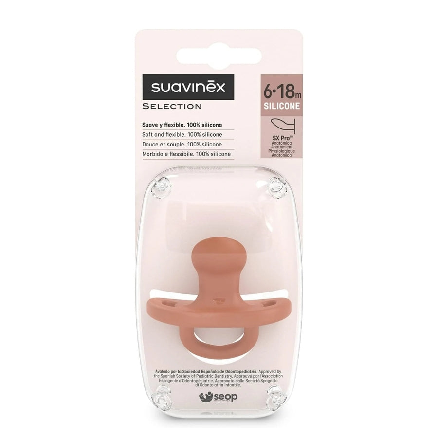 Chupete Suavinex Smoothie rosa 6-18m Anatómico