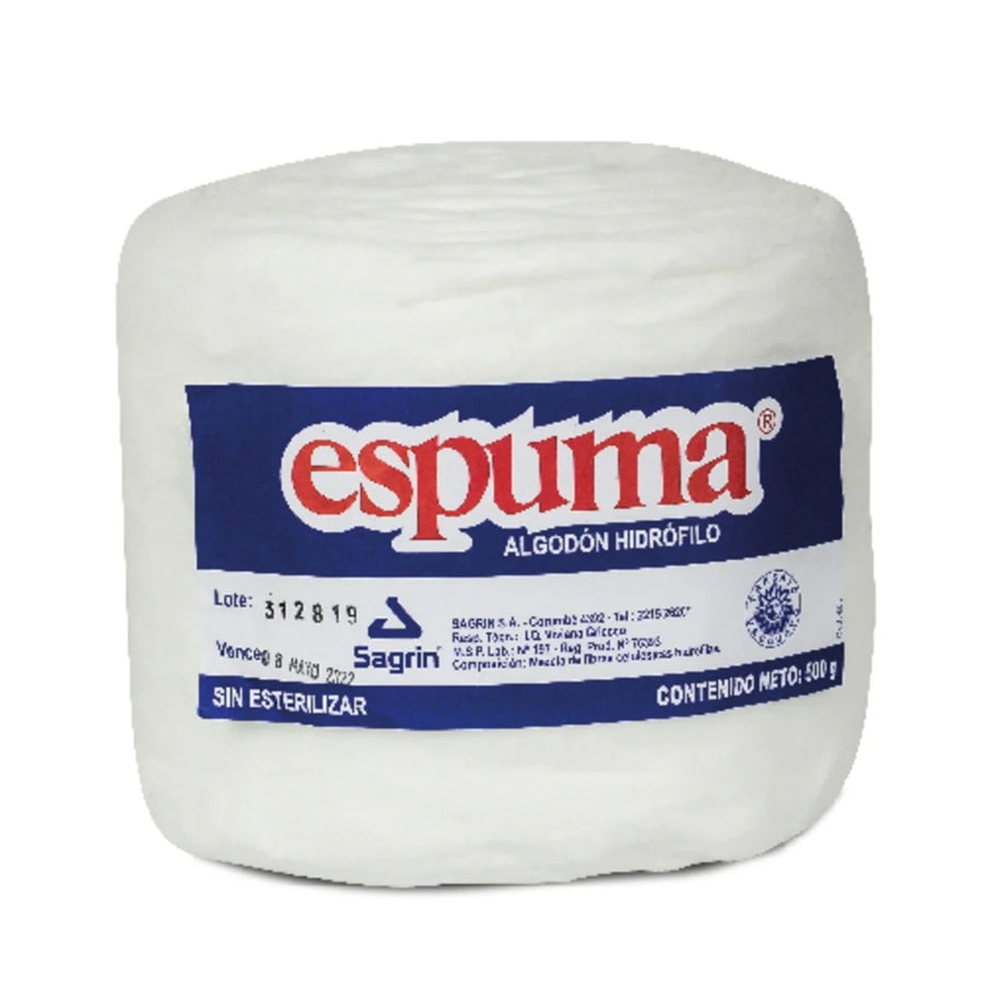 Algodon hidrofilo Espuma 1k
