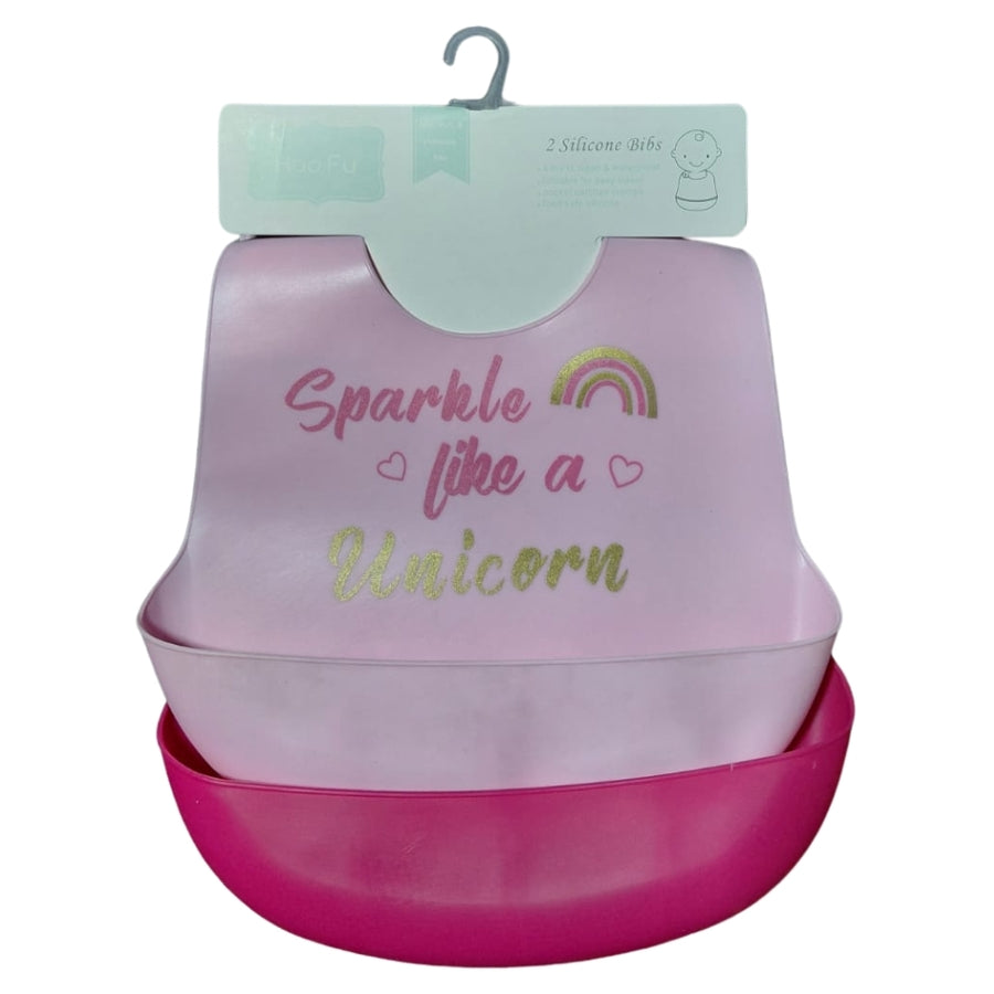 Baberos de silicona x2