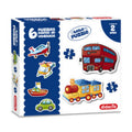 Puzzles formas de vehículos