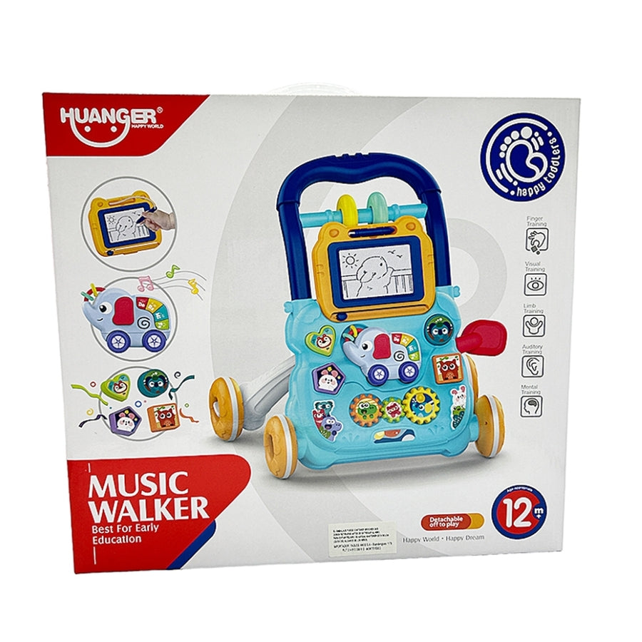 Caminador didáctico con sonido music walker
