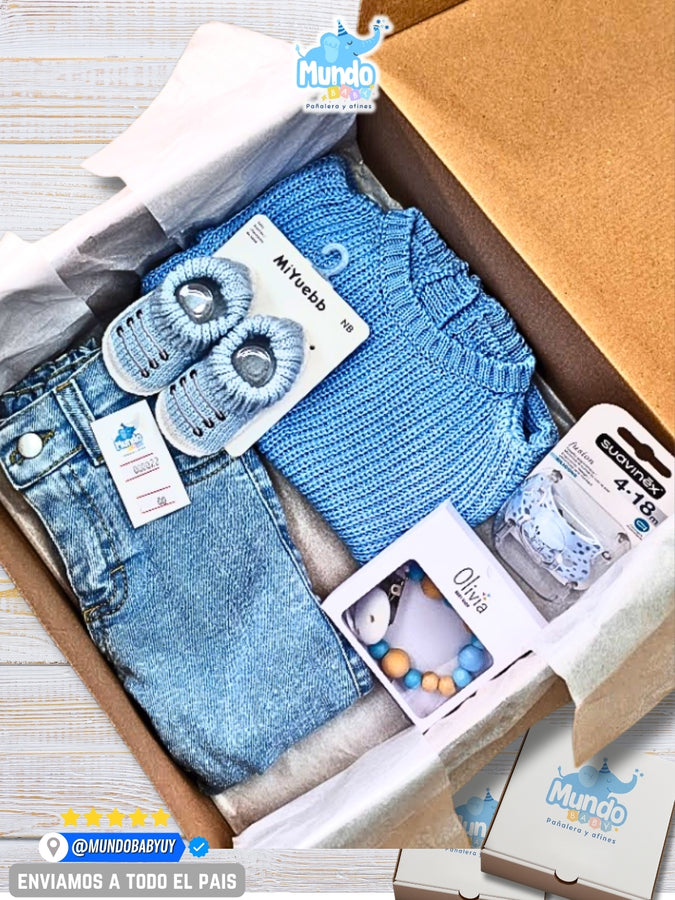 💙 Set Caja 12 – Mundo Baby 💙