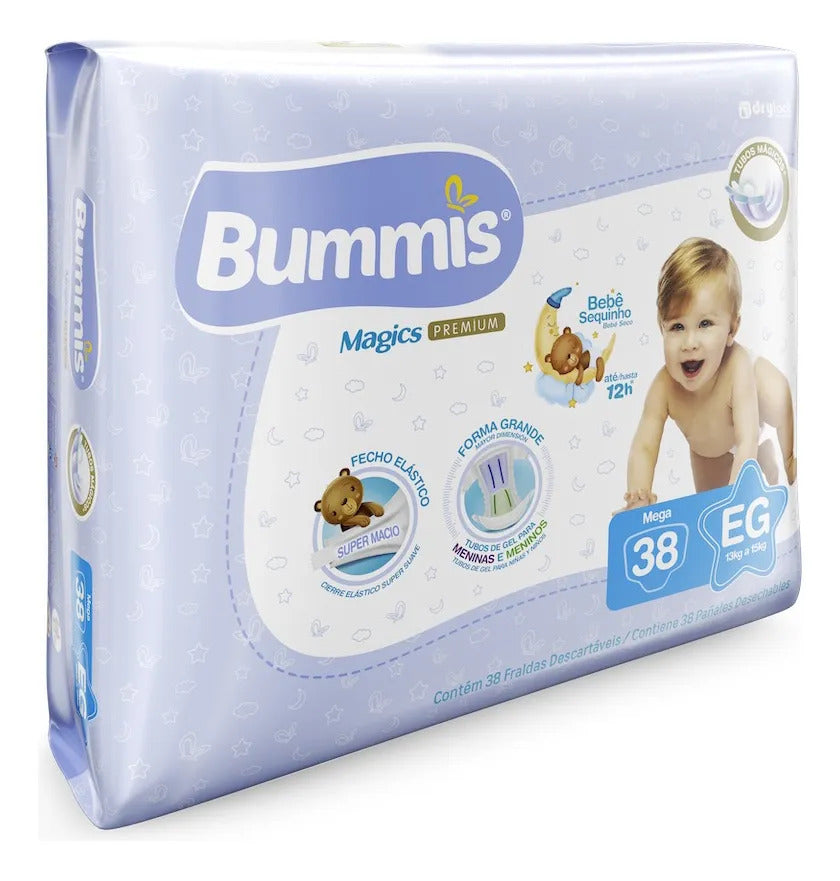 Pañales bummis magics premium XG x38