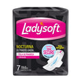 Toallas femeninas Ladysoft nocturna ultra delgada x7