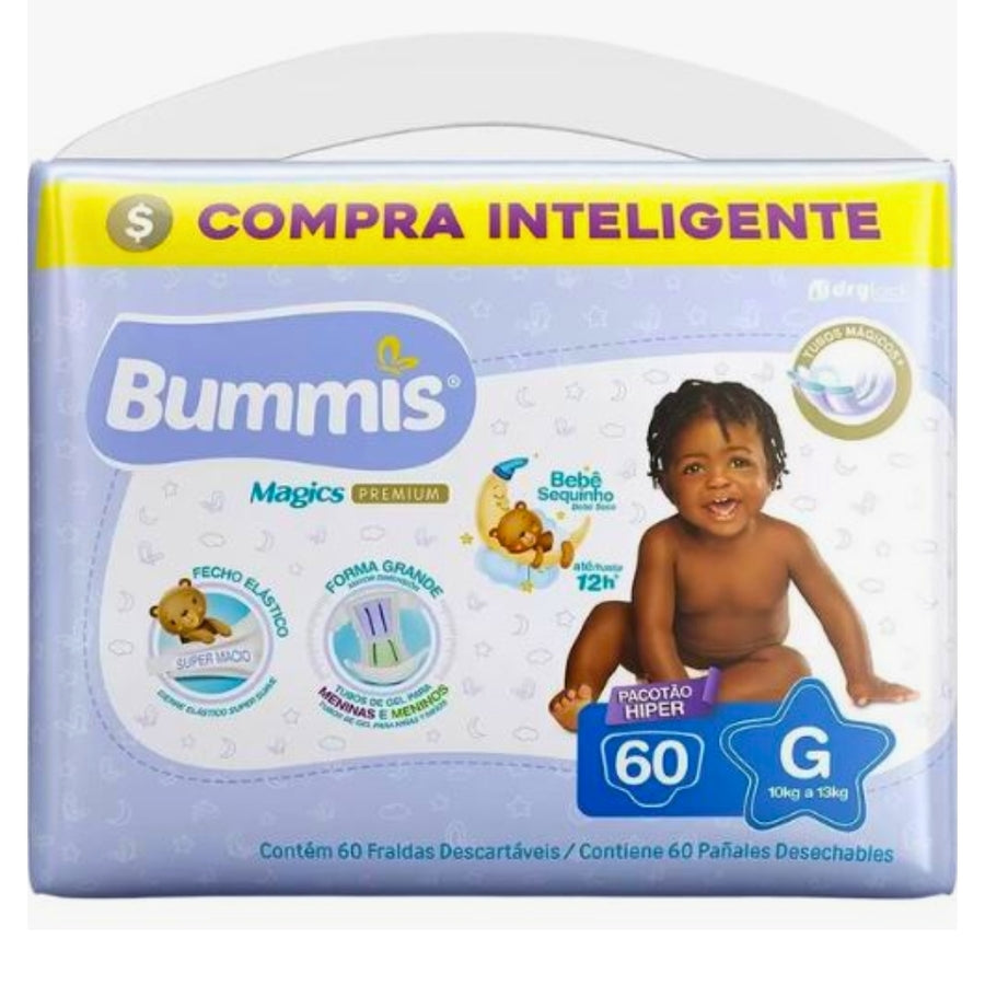 Pañales bummis magics premium G x60
