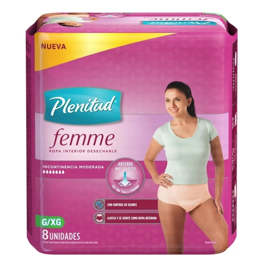 Pañales pant Plenitud femme post parto G/XG