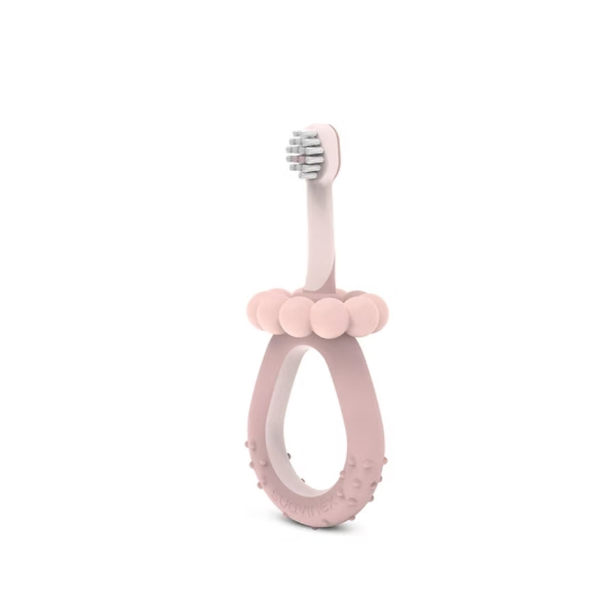 Cepillos dental de aprendizaje Suavinex 0-2 años rosa