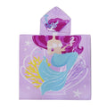 Bata Poncho Infantil Sirenita  60 x 60 cm