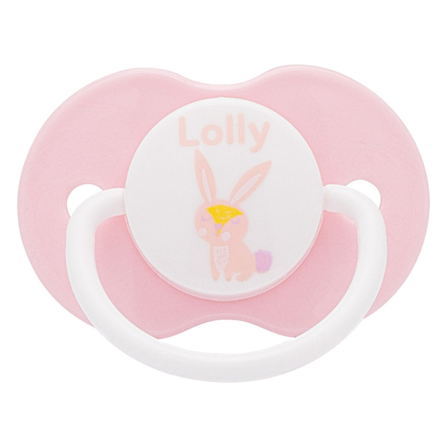 Chupete Lolly Zoo bona T1 rosa tetina anatómica
