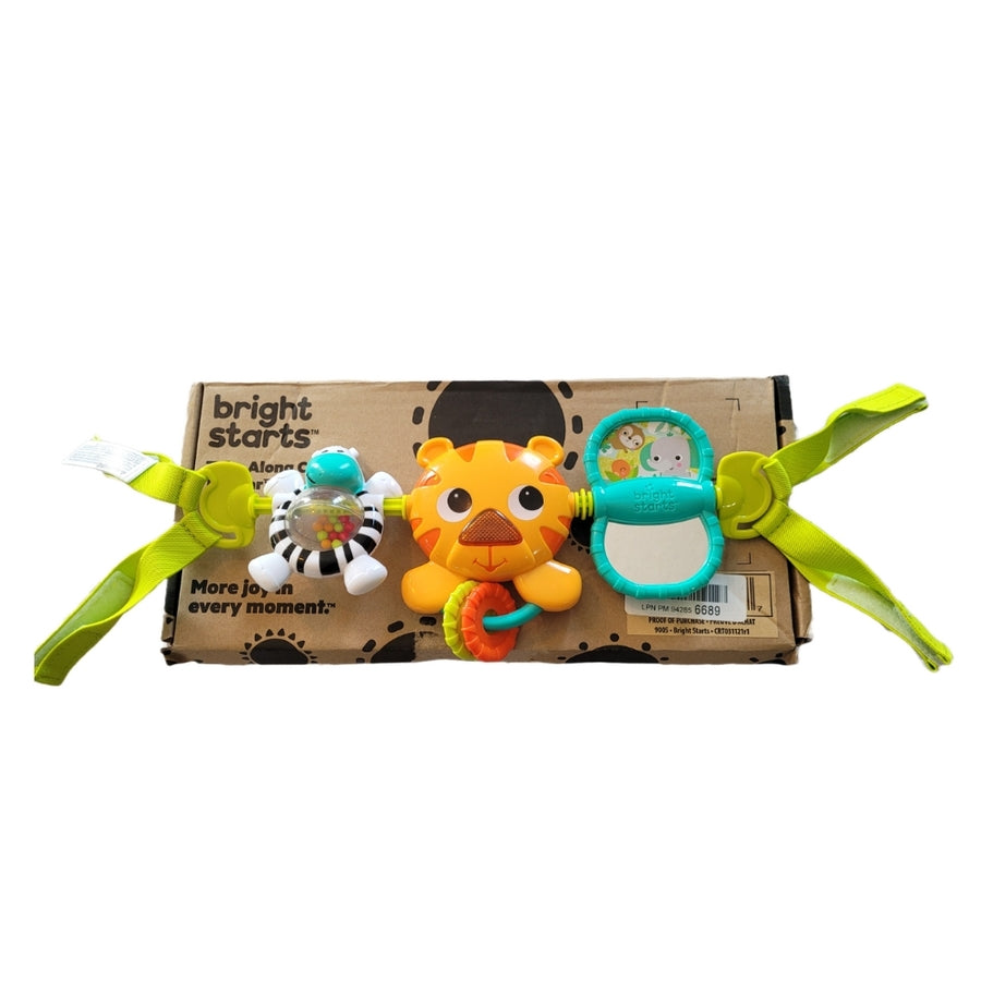 Take Along Carrier Toy Bar Tiger Bright Starts