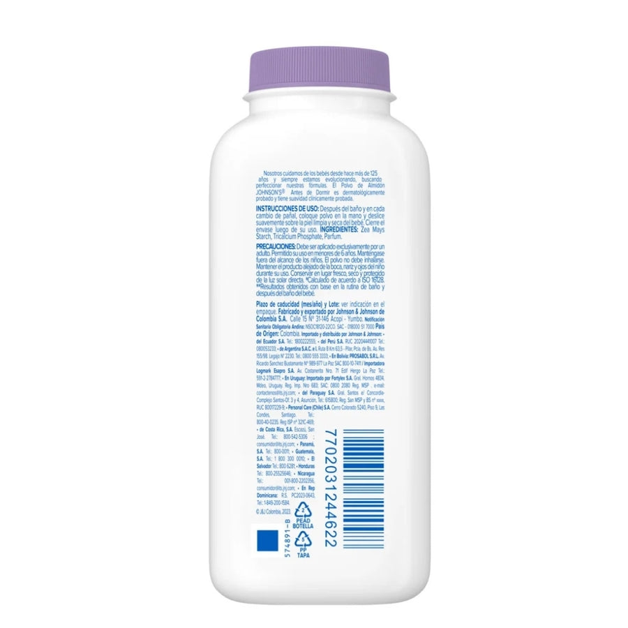 Talco Johnsons antes de dormir 200g