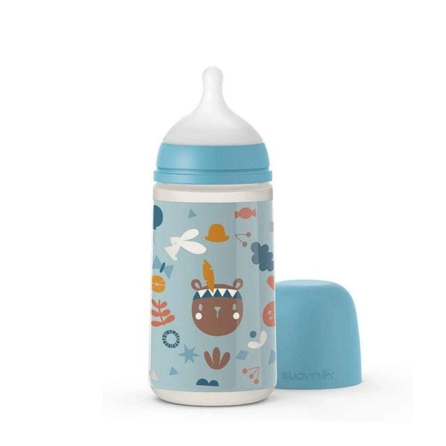 Biberón SC PRO 270ml 3-6M Forest Azul