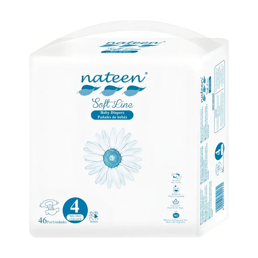 Pañales Nateen Soft Line 4 (L) x46