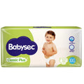 Pañales Babysec Classic plus XXG x32