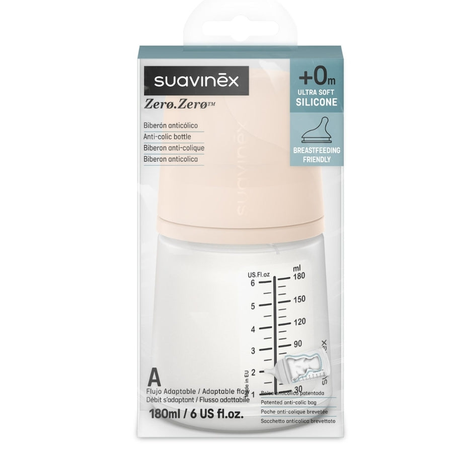 Mamadera Biberón Zero Zero Suavinex 180ml