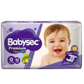 Pañales Babysec Premium G x30