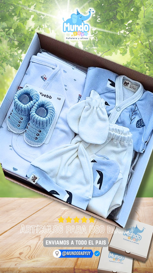 💙 Set Caja 32 – Mundo Baby 💙