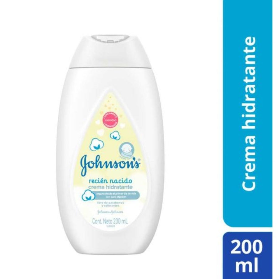 Crema Johnsons recién nacido 200ml