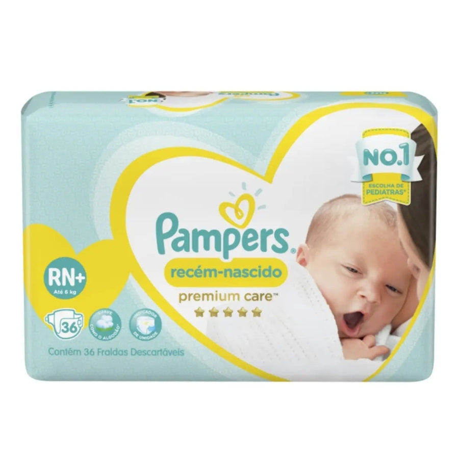 Pañales Pampers premium care x36