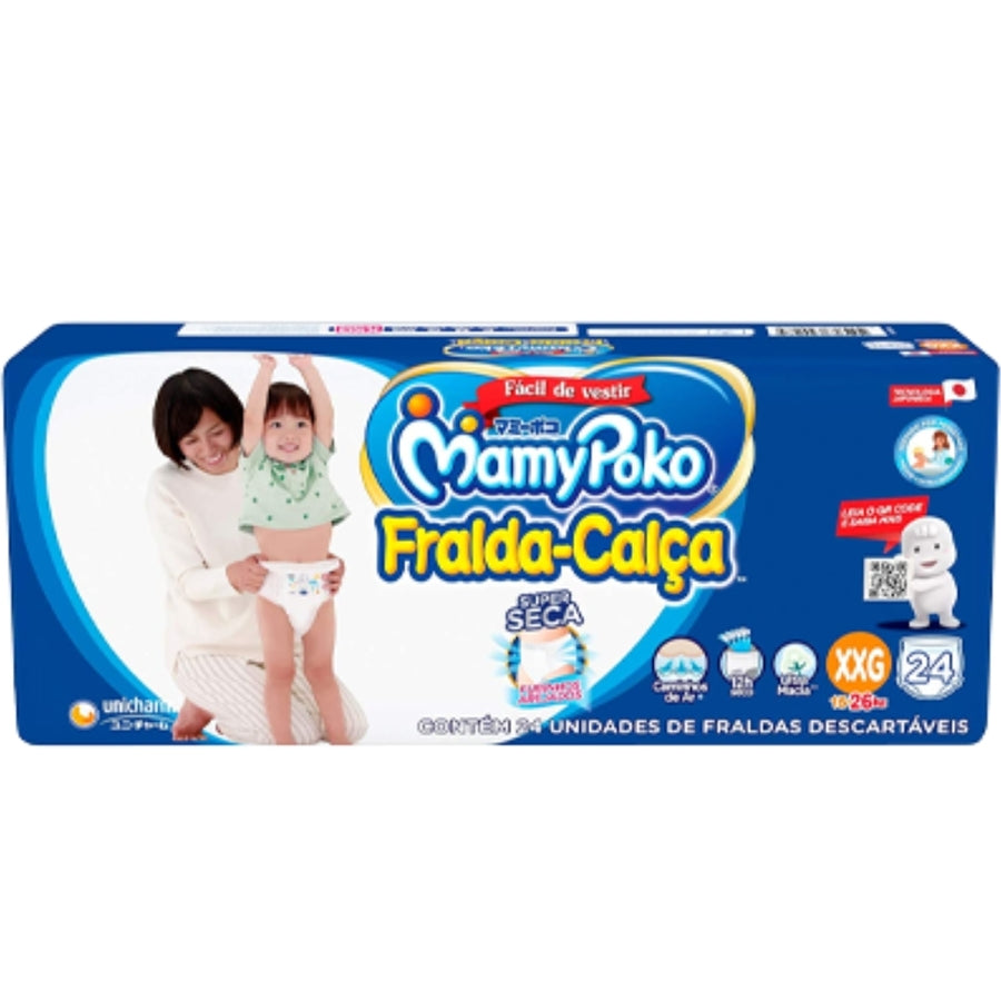 Pañales Mamy Poko pant Premium seca XXG x24
