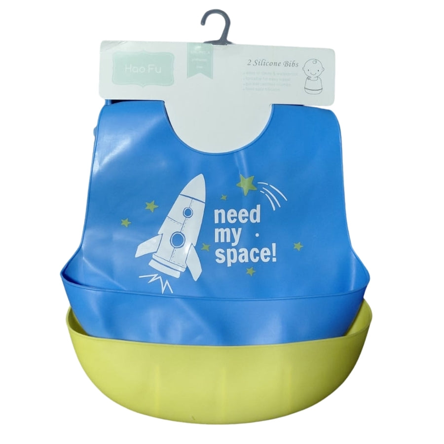 Baberos de silicona x2