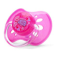 Chupete Lolly oceano T2 rosa tetina natural