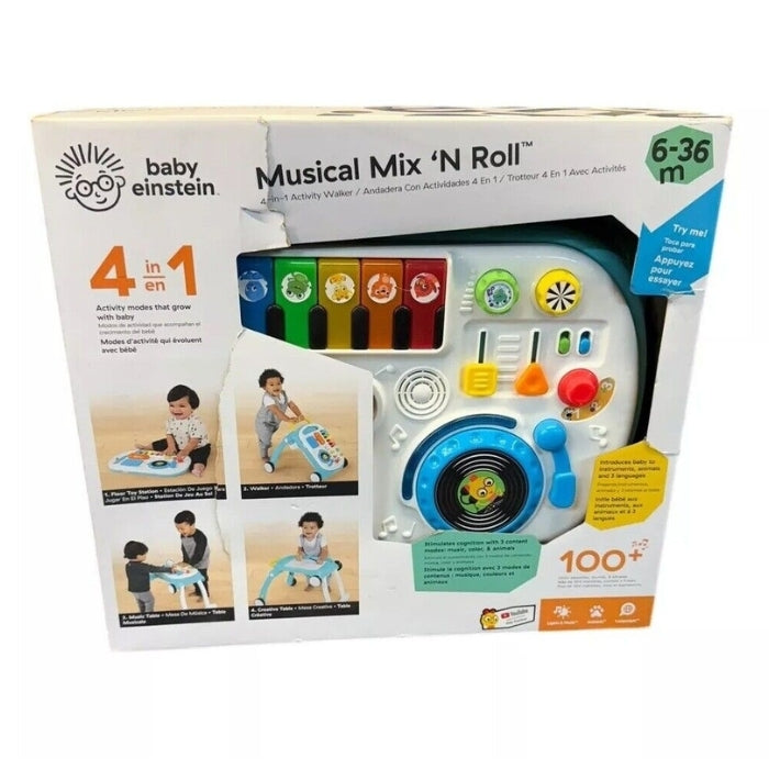 Caminador 4 en 1 Musical MIX N Roll Baby Einstein