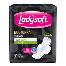 Toallas femeninas Ladysoft nocturna x7