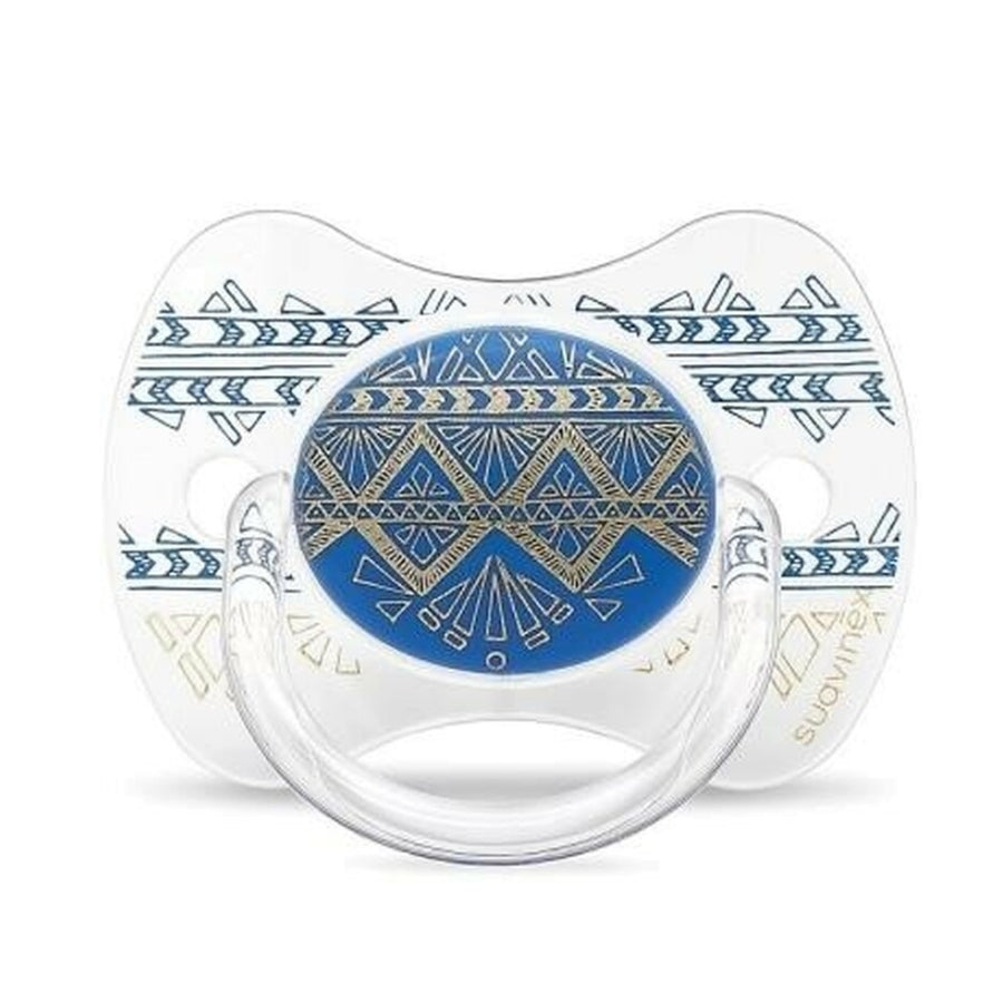 Chupete Suavinex fisiologico 4-18 meses azul oscuro