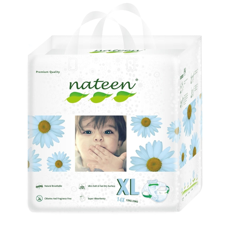 Pañales Nateen premium Xl x14