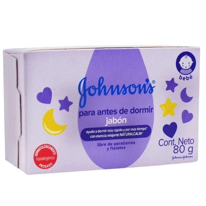 Jabon Johnsons para antes de dormir 80g